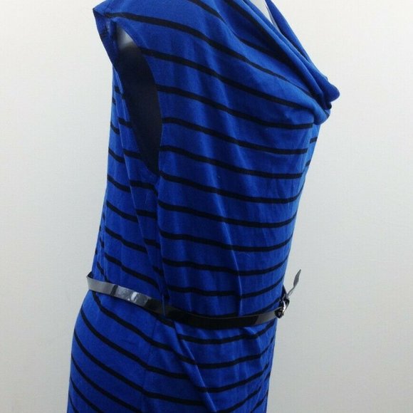 Bongo women's Junior Plus 2X Blue Black Striped - Picture 2 of 7